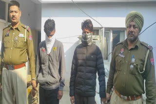 Hoshiarpur police arrested the members of the gang of thieves