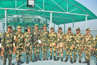 BSF Mahila Praharis deployed on floating outposts to guard India-Bangladesh border