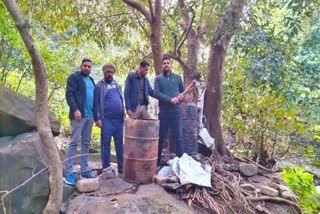 Lahan destroyed in Haripur Khol