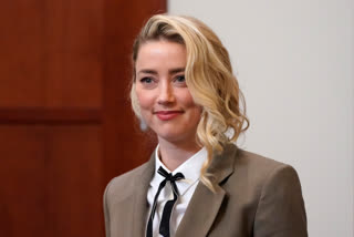 Amber Heard after settling defamation suit against Johnny Depp