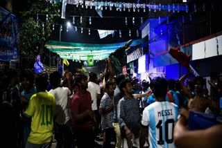 Argentina fans in Kerala celebrate in style