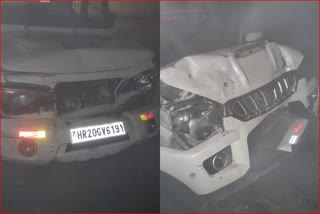 dushyant chautala convoy cars accident