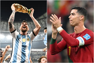 Lionel Messi breaks Cristiano Ronaldo s record  Lionel Messi  Cristiano Ronaldo  Lionel Messi Instagram  fifa World Cup 2022  fifa World Cup  qatar World Cup  Lionel Messi Instagram record  ക്രിസ്റ്റ്യാനോ റൊണാൾഡോ  ലയണല്‍ മെസി  ലയണല്‍ മെസി ഇന്‍സ്റ്റഗ്രാം റെക്കോഡ്  ക്രിസ്റ്റ്യാനോയെ പിന്തള്ളി മെസി  ഖത്തര്‍ ലോകകപ്പ്  ഫിഫ ലോകകപ്പ് 2022