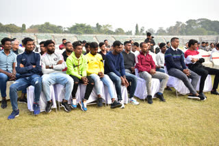 IFA Felicitated Bengal Football Team  ETV BHARAT