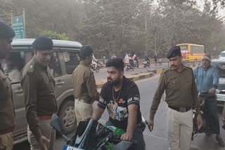 Cleaning done by those without helmets