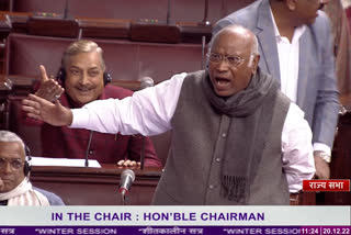 If I repeat what I said outside, it'll get difficult for them. 'Maafi maangne waale log' are asking people who fought the freedom struggle to apologise, Leader of Opposition Mallikarjun Kharge says in Rajya Sabha.