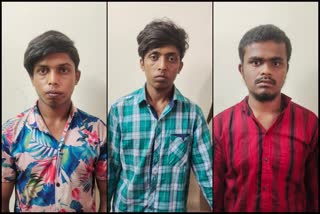 Three arrested accused