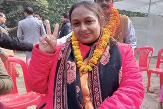सांसद की पत्नी को हराने के बाद उत्साहित ज्योत्सना कुमारी