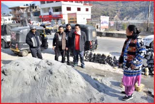 Auto stand built in Gandhi Nagar Kullu