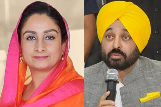 SAD MP Harsimrat Kaur Badal  Bhagwant Mann drunk in parliament  Bhagwant Mann drinks and drives punjab  SAD MP Harsimrat Kaur Badal  ഭഗവന്ത് മാനിനെതിരെ ഹര്‍സിമ്രത്  ലോക്‌സഭ  ഭഗവന്ത് മാനിന്‍റെ മദ്യപാനത്തില്‍ ഹര്‍സിമ്രത്ത്