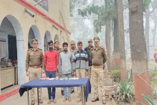 शाहजहांपुर में पुलिस 3