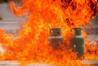 explosion in gas cylinder