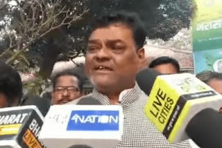 Minister Lalit Yadav Targeted BJP In Patna