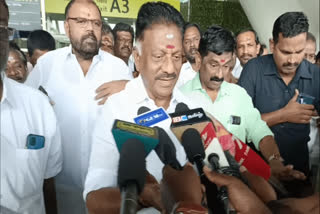 மாவட்ட செயலாளர்கள் கூட்டத்திற்கு பின் விலைவாசி உயர்வுக்கு எதிராக போராட்டம் - ஓ.பன்னீர்செல்வம்