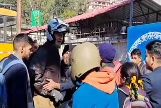 Scooty Riders clashed with foreign tourist