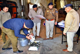 Kullu Police Destroyed 23 kg charas