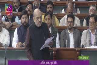 Home Minister Amit Shah spoke about the issue of drugs in the Lok Sabha