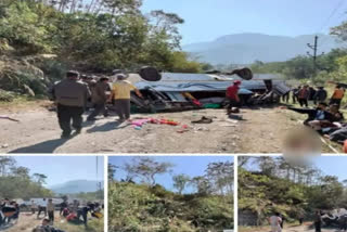 Several Students Feared Dead in School Bus Accident in Manipur  ETV BHARAT