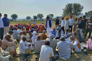 Villagers protest against mining lease in Jhunjhunu