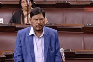 Minister of State for Social Justice and Empowerment Ramdas Athawale