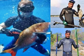 Kerala deep-sea diver and spearfisherman becomes popular, requests people not to imitate