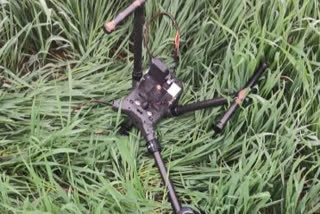 Troops recovered the drone