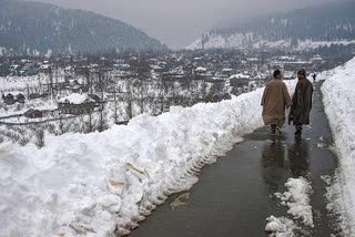 coldest night of this season in Srinagar