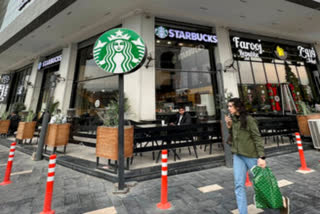 Real coffee, but a fake ''Starbucks'' in piracy-ridden Iraq