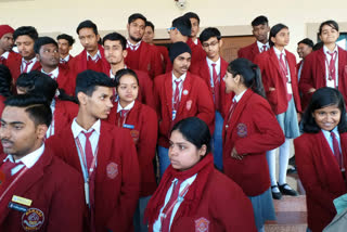 Students study tour of Jharkhand Vidhansabha