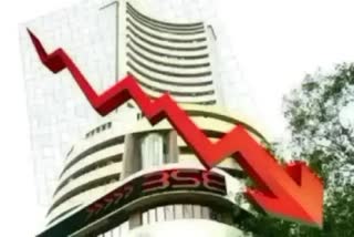 Etv Bharat Sensex fell 620.66 points to 60,205.56