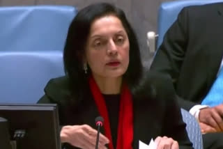 India's Permanent Representative to the UN and President of the UN Security Council for the month of December Ambassador Ruchira Kamboj