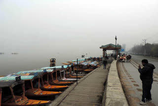 کشمیر میں زمستانی ہواؤں کا زور جاری، پہلگام سرد ترین مقام