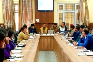 15th Finance Commission review meeting in Karsog