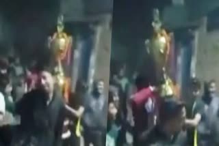 viral Video of youth chanting Pakistan Zindabad in arrah of bihar
