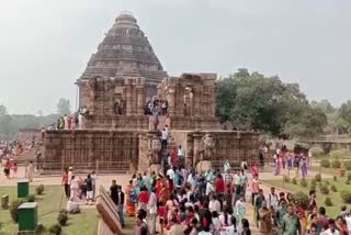 no online ticket system in Konark