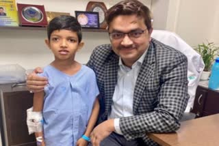 Complicated Eye Surgery of a six year old boy done in a Private Hospital of Kolkata