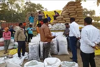 Administration seized paddy procurement center