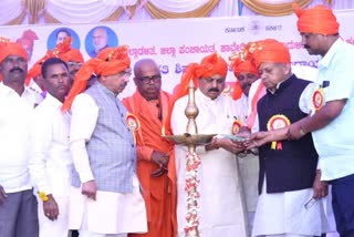 CM Basavaraja Bommai inaugurated the foundation stone laying program