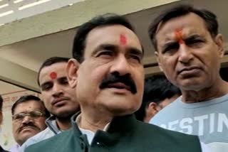 MP Home Minister Narottam Mishra in Datia