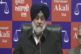 Sukhbir Badal demanded the resignation of CM Mann