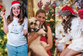 christmas celebrations of celebrities