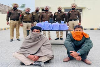Punjab Police arrested two main accused of drug smuggling gang across the border