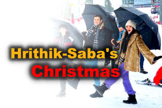 Saba Azad celebrates Christmas with Hrithik Roshan and his kids