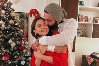Christmas celebration of Ranbir Kapoor and Alia Bhatt