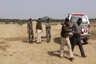 Sand smugglers in Gumla