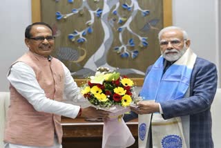 CM Shivraj meet PM Modi