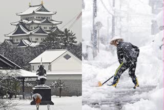 japan snow storm