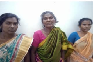 கஞ்சா பதுக்கிய மூன்று பெண்கள் கைது; 22 கிலோ கஞ்சா பறிமுதல்