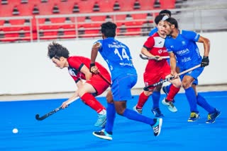 india vs korea pratice match