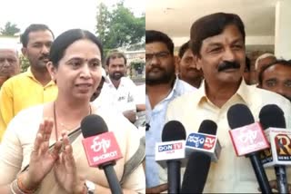 MLA Lakshmi Hebbalkarಮ,  Ramesh Jarakiholi